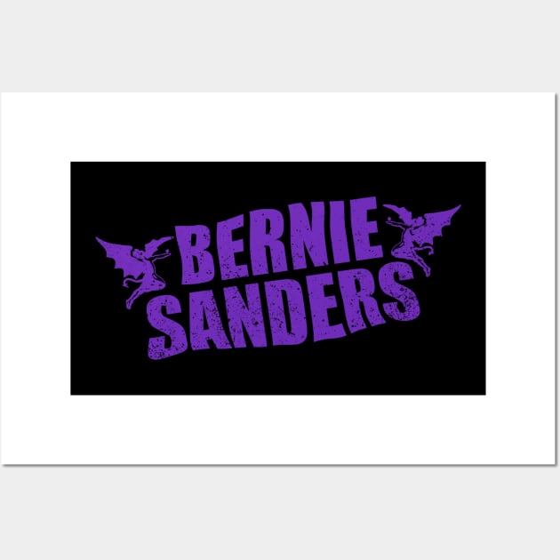 bernie sanders metal Wall Art by terror machine std